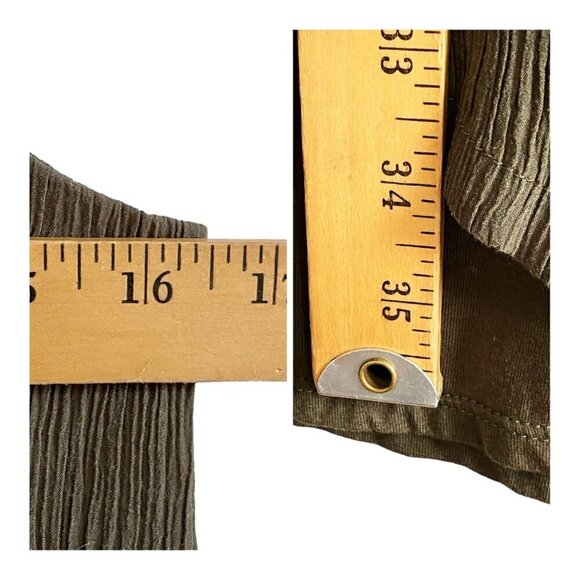 Pure Jill Textured mixed media dress, brown Size XS - Picture 12 of 12